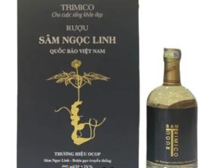 Rượu Sâm Ngọc Linh TRIMICO 500ml (hộp đen)