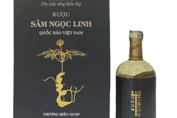 Rượu Sâm Ngọc Linh TRIMICO 500ml (hộp đen)