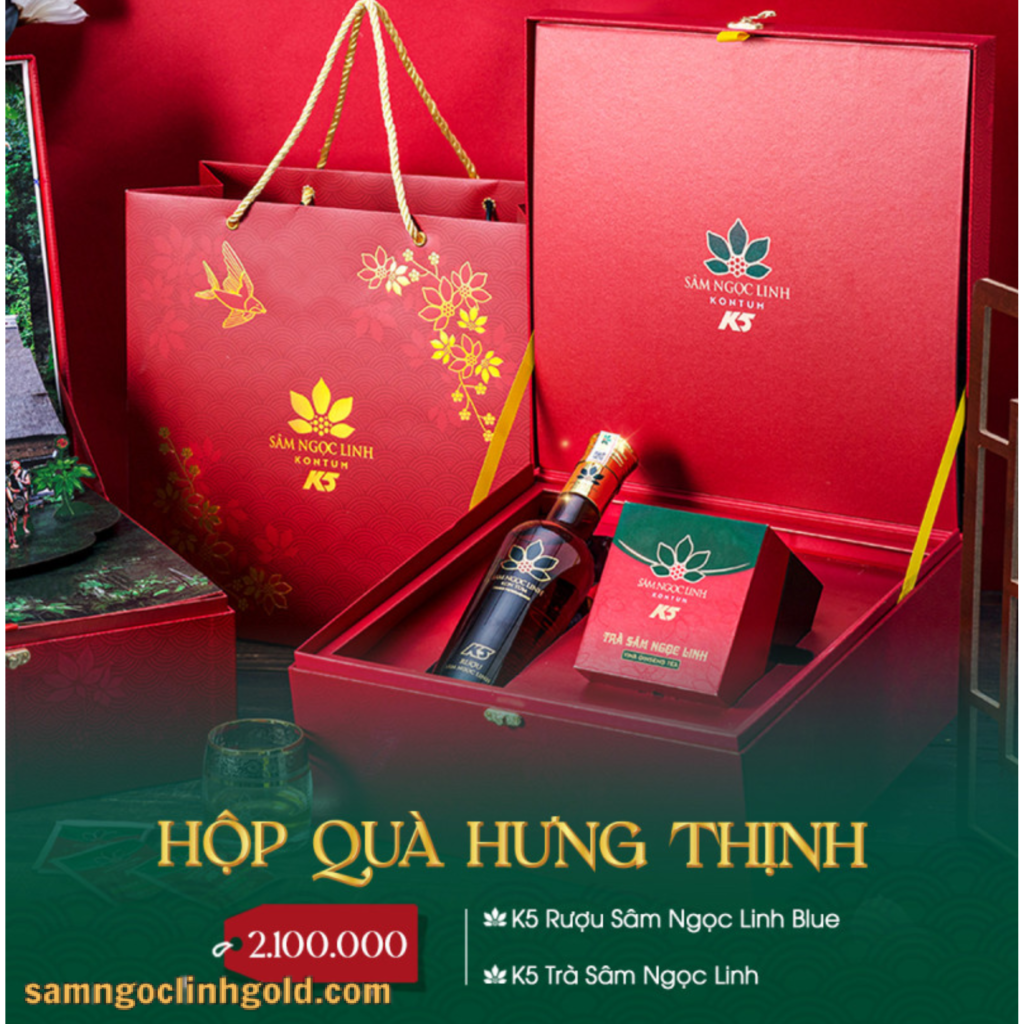 Hộp quà Hưng Thịnh K5 – Sum vầy gắn kết, sẻ chia ngày Tết