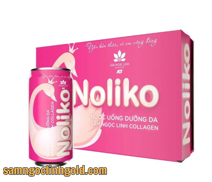 Nước dưỡng da Sâm Ngọc Linh Collagen NOLIKO 240ml (24Lon-Thùng)