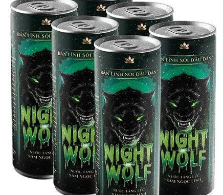 Nước tăng lực Night Wolf vị nguyên bản