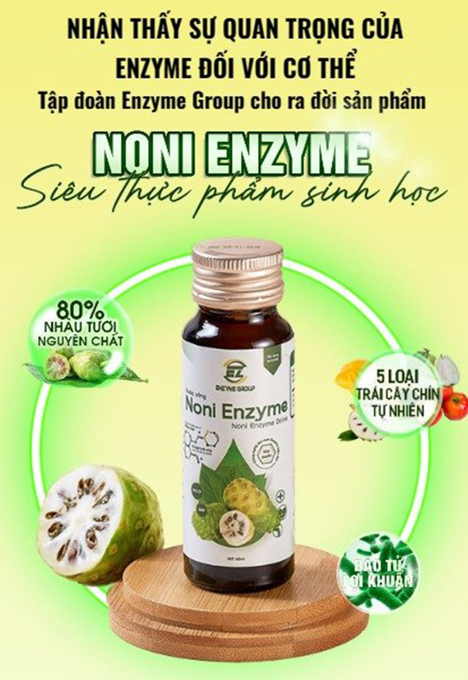 Vai trò quan trọng của Noni Enzyme nhàu